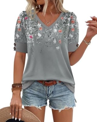 Ofeefan Short Sleeve V-Neck Shirt