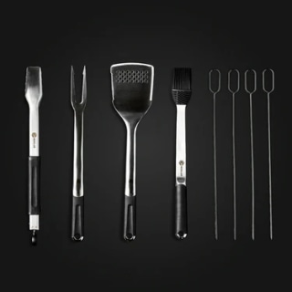 Hexclad 8-Piece BBQ Tool Set
