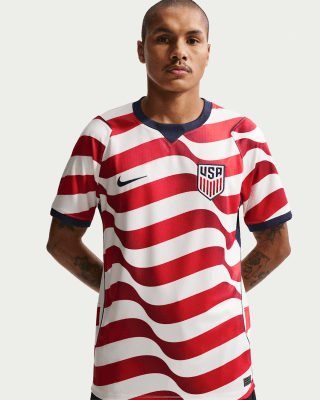 USMNT 2026 Stadium Home Nike Men's Dri-FIT Soccer Replica Jersey in White