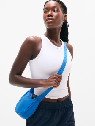 Athleta All About Mini Crescent Bag