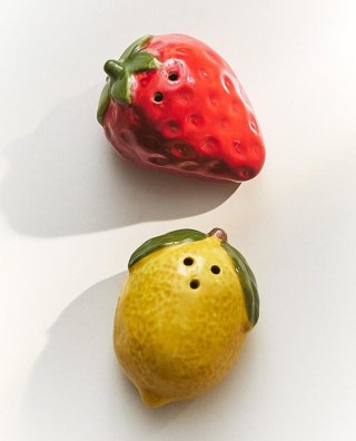 Zara Fruit Salt and Pepper Shaker Set