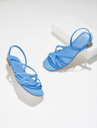 Talbots Liana Strappy Nappa Flats