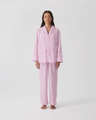 Hommey Long-Sleeve Shirt & Pants Sleep Set