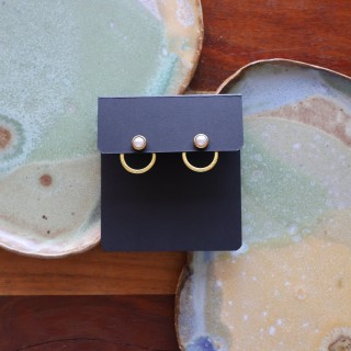 Liz Fox Roseberry The Small Circle (½ Inch) Earring Jackets