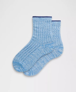 Lululemon Unisex Quarter-Length Ragg Socks