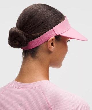 Lululemon Fast Paced Wide Band Running Visor