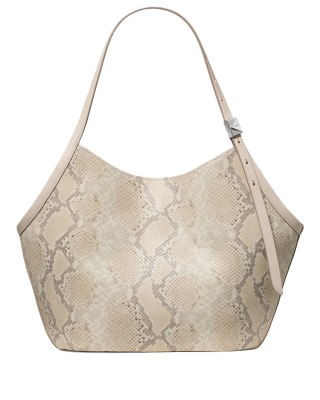 Kate Spade New York Deco Snake Embossed Leather Tulip Tote
