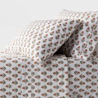 Threshold 250 Thread Count Organic Percale Sheet Set