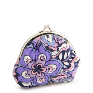 Vera Bradley Outlet Cotton Kisslock Coin Purse