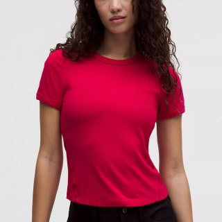 Lululemon Hold Tight Micro-Rib Straight-Hem T-Shirt