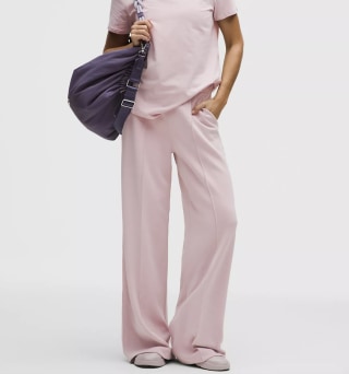 Lululemon Softstreme Pintuck High-Rise Wide-Leg Pant