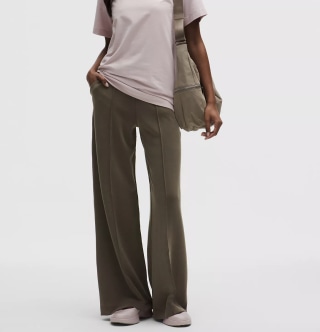Lululemon Softstreme Pintuck High-Rise Wide-Leg Pant