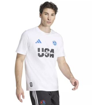 Adidas USA Crewneck Short-Sleeve T-Shirt