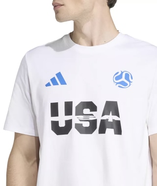 Adidas USA Crewneck Short-Sleeve T-Shirt