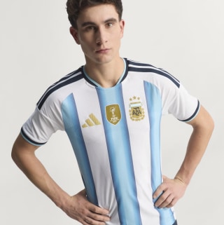 Argentina 26 Home Authentic Jersey