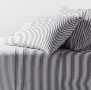 Threshold 250 Thread Count Organic Percale Sheet Set