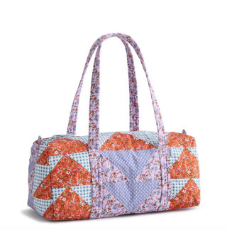 Vera Bradley Premium Cotton Small Original Duffel Bag