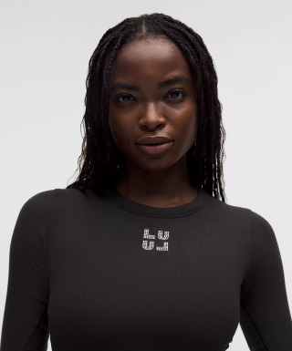 Lululemon Hold Tight Long-Sleeve Shirt Jewelled