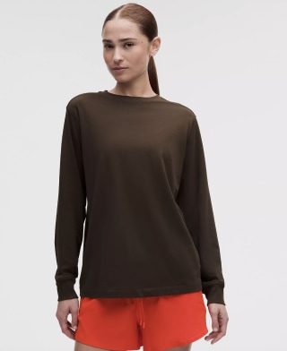 Lululemon All Yours Organic Cotton Long-Sleeve Shirt