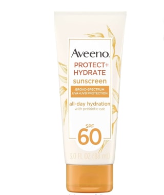 Aveeno Protect + Hydrate Sunscreen Lotion for Body &Face