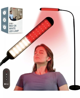 Lifepro 2-in-1 Red or White Lamp