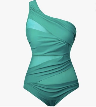 Runtlly Women's One Piece Tummy Control Swimwear