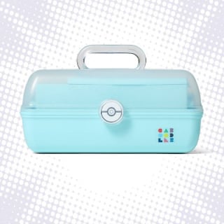 Pokémon x Target Caboodles Case Clear Sparkle/Light Blue