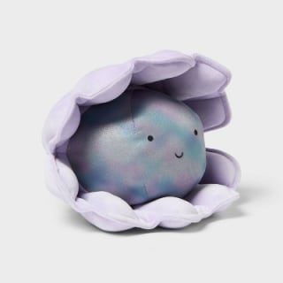 Pillowfort Clam with Pearl Weighted Plush Kids' Throw Pillow