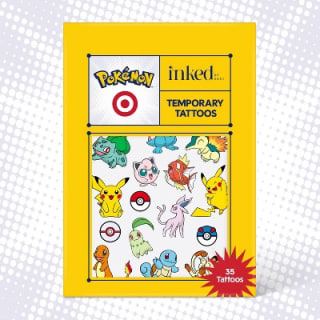 Pokémon x Target Inked by Dani Temporary Tattoos