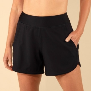 Lands' End UPF Full Coverage Swim Board Shorts