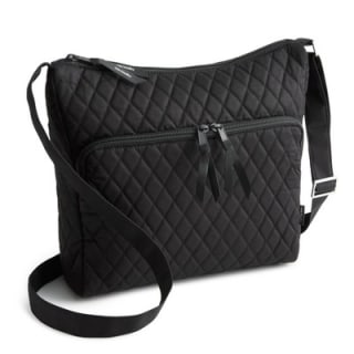 Vera Bradley Premium Cotton Harwick Large Messenger Bag
