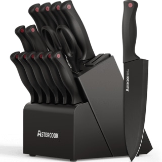 Astercook 14-Piece Kitchen Knife Set