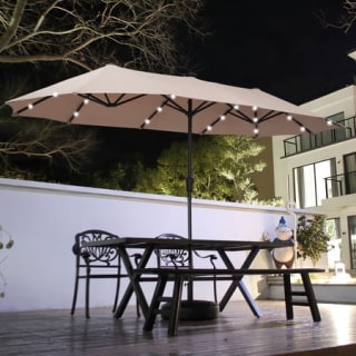 Autlaycil Solar Patio Umbrella