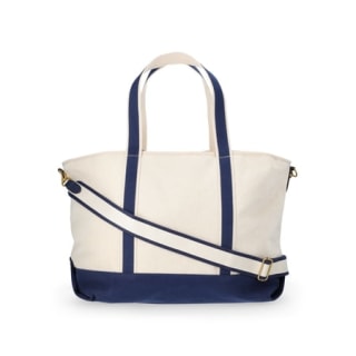Free Assembly Canvas Boat Tote