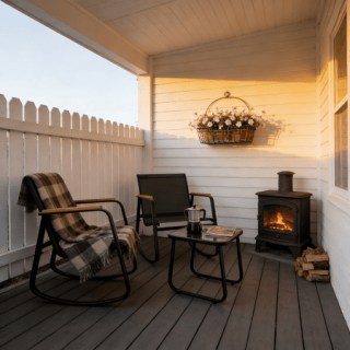 Lofka All Weather Patio Furniture Set (3 Piece)