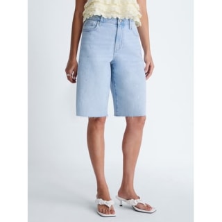 Scoop Denim Bermuda Shorts