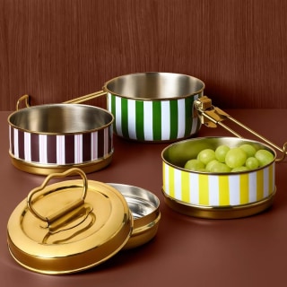 Rosie Assoulin x Target Metal Tiffin Boxes