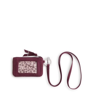 Vera Bradley Outlet Ultralight Zip ID and Lanyard