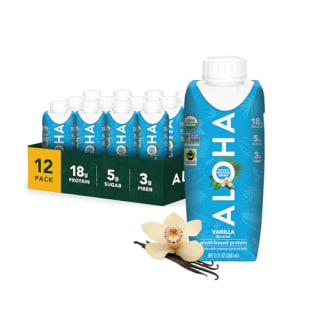Aloha Organic Plant-Based Vanilla Protein Drink