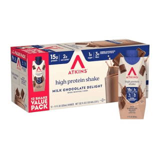 Atkins Milk Chocolate Delight High Protein Shake