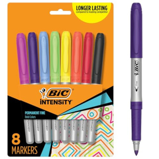 BIC Intensity Assorted Colors Fashion Permanent Markers