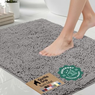 Gorilla Grip Chenille Bath Rug