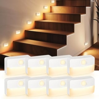 Motion Sensor Stair Lights (Pack of 8)