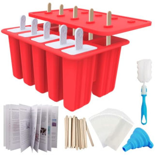 Miaowoof Homemade Silicone Popsicle Molds Set