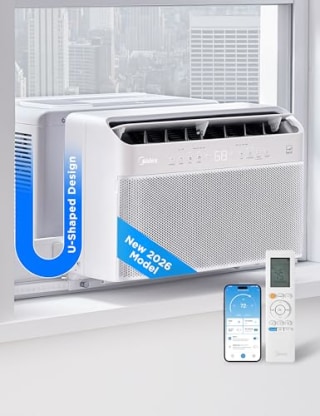 Midea U-Shaped Inverter Window AC (12,000 BTU)