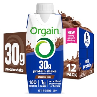 Orgain 30g Chocolate Fudge Milk Protein Shake