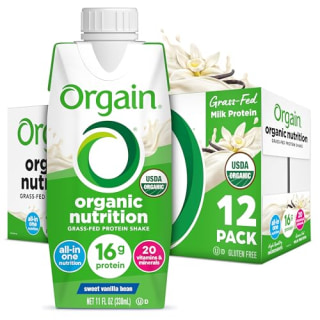 Orgain Organic Nutrition Grass-Fed Vanilla Protein Shake