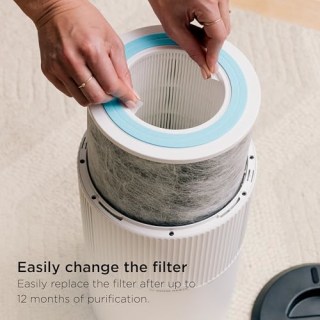 Shark Air Purifier with True HEPA (HP102PETBL) 