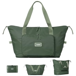 The Foldie Foldable Travel Tote Bag
