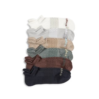 Bombas Assorted 6-Pack Ankle Socks